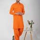 Pathani Bhgwa Kurta Pyjama Set