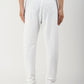 Cotton Blend White Churidar Pyjama